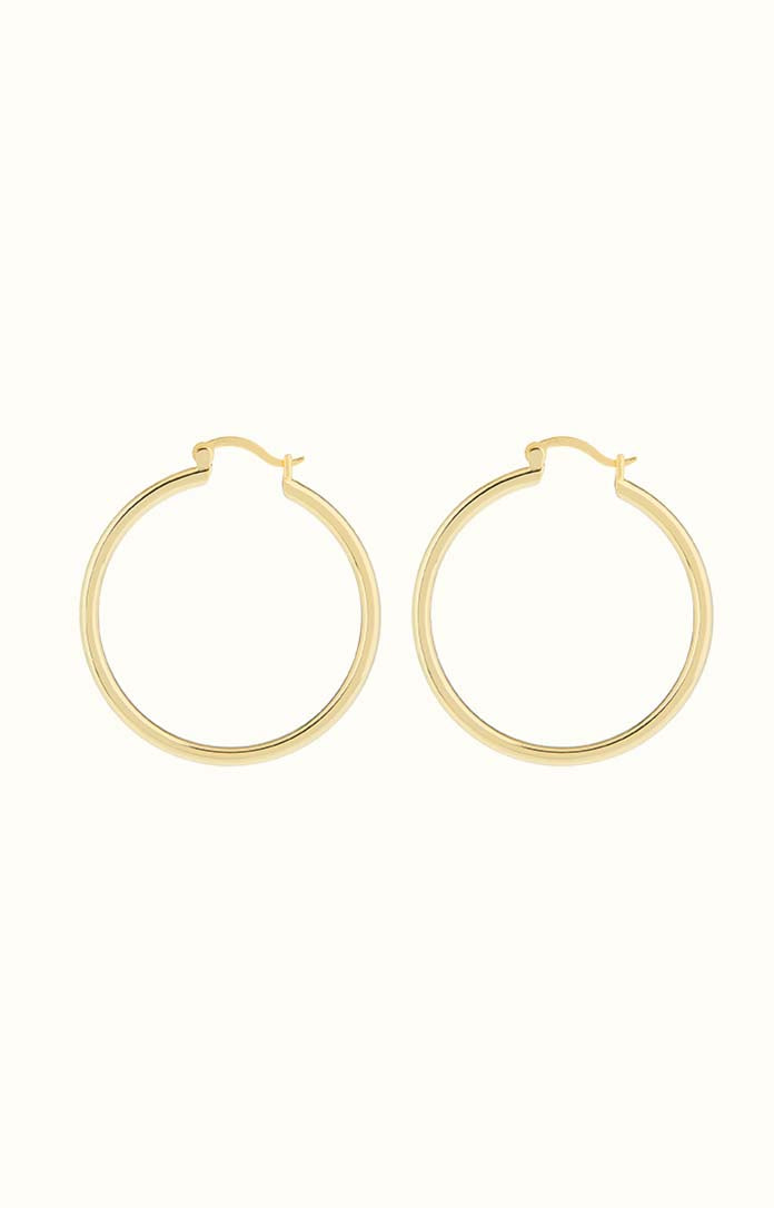Olympia Gold Hoop - Gold